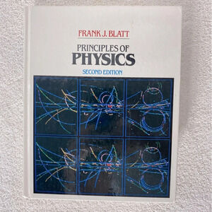 Vintage Principles Of  Physics Second Edition Hard Cover Text Book